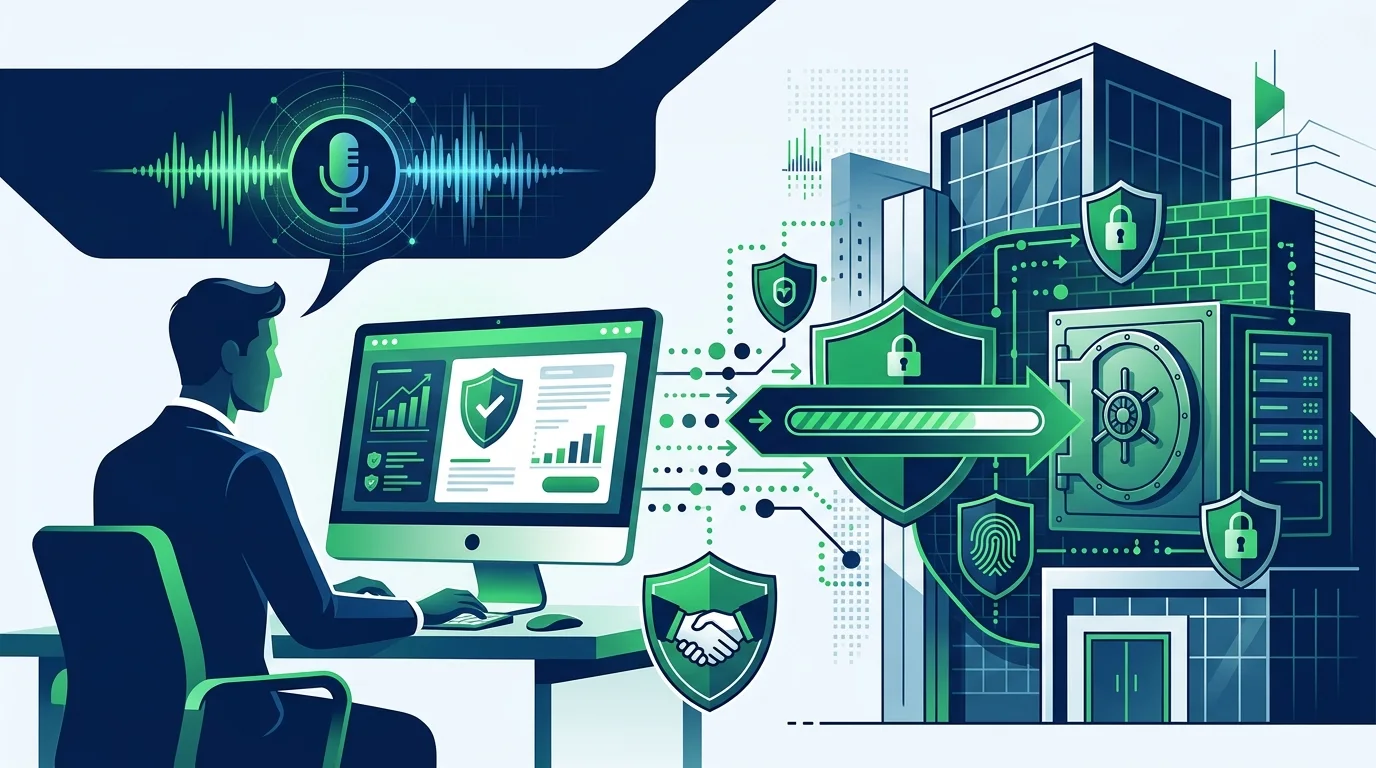 Schermata di autorizzazione bancaria su un computer aziendale.